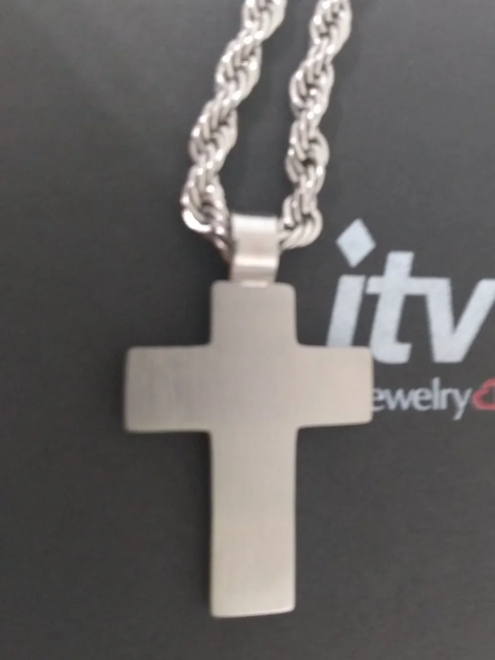 mens cross necklace